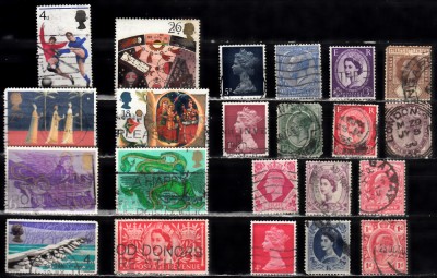 A7 T1 52 - Timbre foarte vechi - Anglia - Marea Britanie si colonii foto