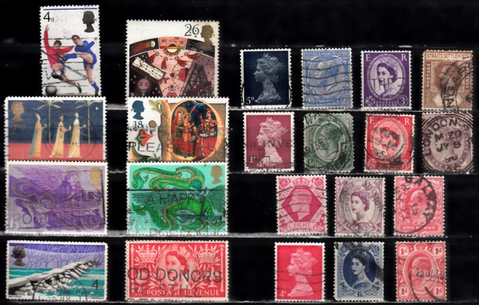 A7 T1 52 - Timbre foarte vechi - Anglia - Marea Britanie si colonii