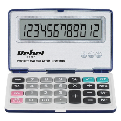 Calculator de buzunar 12 digiti PC-50 REBEL foto