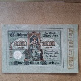 Germania Wiesbaden 1000000 Marci/ mark 1923 RaR