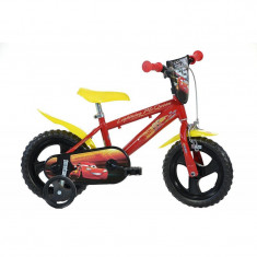 Bicicleta pentru copii CARS, 12 inch, maxim 6 kg, 3 ani+ foto