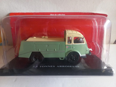 Macheta Renault 2.5 tonnes Arroseuse - 1958 - Atlas scara 1:43 foto