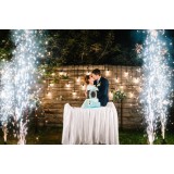Artificii de sena pentru dansul mirilor- Eleganta si magie pentru momentul tau special