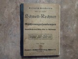 Heinrich Arnstein's bester und sicherster Schnell-Rechner