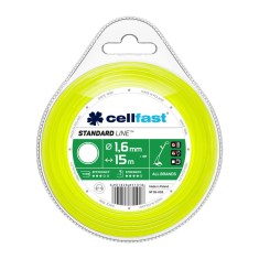 Rola fir Cellfast STANDARD pentru masini de tuns iarba - profil rotund 1,6 mm x 15 m foto