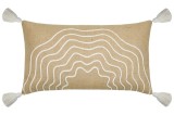 Perna Decorativa Balma 35x60cm, Culoare Nisip, 55% Iută 40% Bumbac 5% Lurex