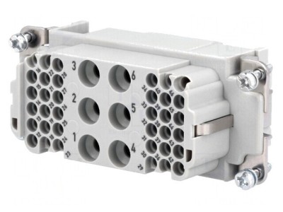 Conector HDC Han-Com Mamă 09380423101 foto