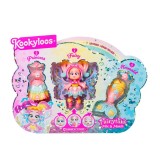 Set de joaca cu papusa Kookyloos, Fairytale Mix&amp;Match, Rainbow