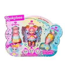 Set de joaca cu papusa Kookyloos, Fairytale Mix&amp;Match, Rainbow