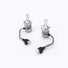 Set 2 x becuri auto LED H4, 72W/set, universale, 72LED