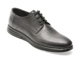 Pantofi eleganti ROGGERO negri, KBL1014, din piele naturala