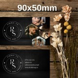 Carti de Vizita Model 20 Frizer , Design Modern pentru Barber Shop