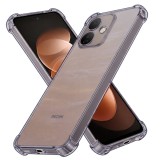 Asteroid GSM - Shockproof Clear Silicone - Xiaomi Redmi Note 17 Pro 5G - Smoke Black