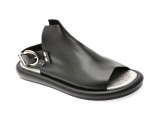 Sandale EPICA negre, 3642337, din piele naturala