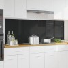 VidaXL Spate de bucătărie Negru 90 x 60 cm sticlă securizată 3415550