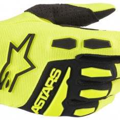 Manusi Moto Barbati Alpinestar Full Bore Negru / Galben Marimea M 3563622551M