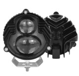 Proiector LED auto OFF-ROAD, 67 mm, 50W, 2 faze, 12V-24V, 6000K, carcasa aluminiu, BZRSH