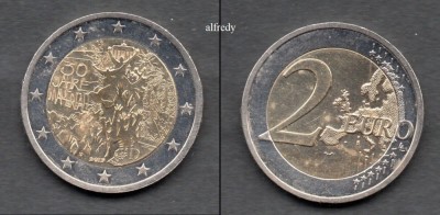 GERMANIA 2 euro 2019 D, Zidul Berlinului foto