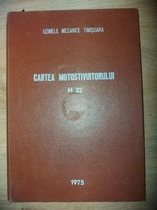Cartea motostivuitorului M32 foto