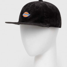 Dickies șapcă de baseball din catifea CHASE CITY CAP culoarea negru, cu imprimeu, DK0A4YPJ