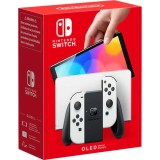 Consola Nintendo Switch OLED cu Joy-Cons WHITE/ALB Second-Hand SH