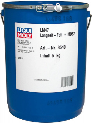 Liqui Moly Vaselina LM 47 Mos2 5KG 3540 foto