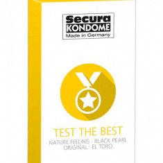 Prezervative Secura Test the Best, 12 Buc.