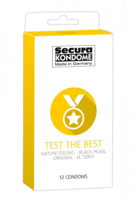 Prezervative Secura Test the Best, 12 Buc. foto