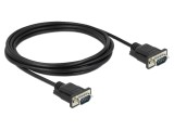 Cablu DELOCK D-Sub 9 pini 3m negru PVC cod 86575