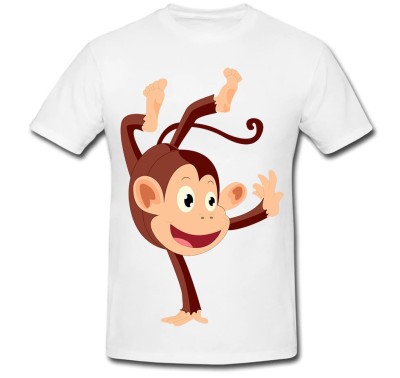 Tricou &amp;quot; Maimuta intr-o mana &amp;quot; foto