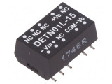 Convertor DC/DC 1W 4,5-5,5V la 15VDC și -15VDC
