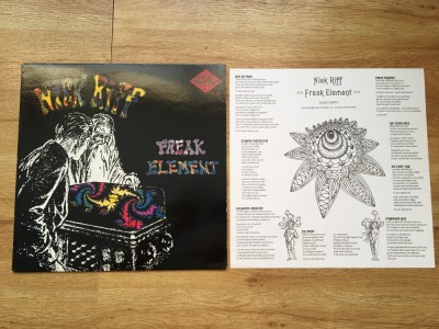 NICK RIFF - FREAK ELEMENT (1992,DELERIUM,UK) Psychedelic Rock vinil vinyl foto