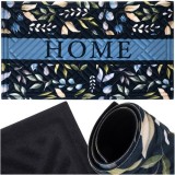 Covoras intrare HOME, baza din cauciuc antiderapant, 75x45 cm