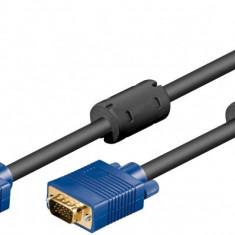 Cablu prelungitor monitor VGA 15p tata - VGA 15p mama 1.8m
