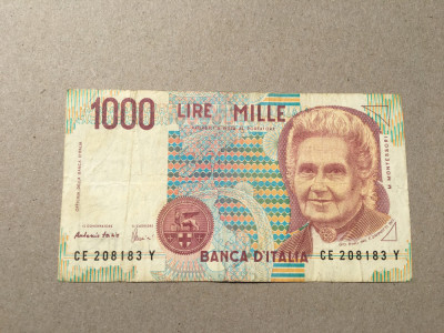 Italia 1000 Lire 1990 foto