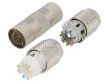Cuplă M12 pe cablu IP67 Cat 7a