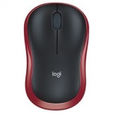 Mouse optic logitech wireless m185 rosu