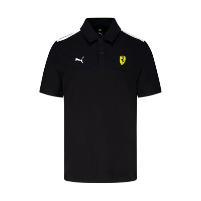 Ferrari tricou polo Logo black F1 Team 2025 - XXXL foto