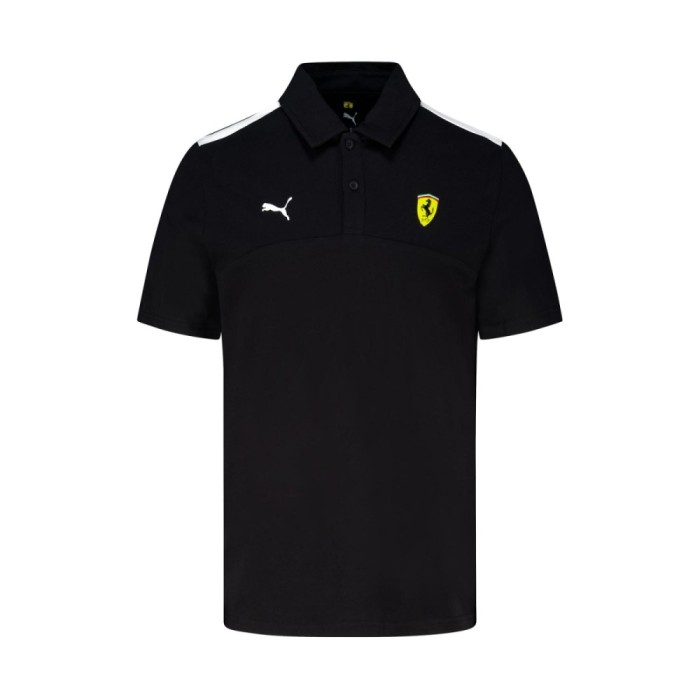 Ferrari tricou polo Logo black F1 Team 2025 - XXXL