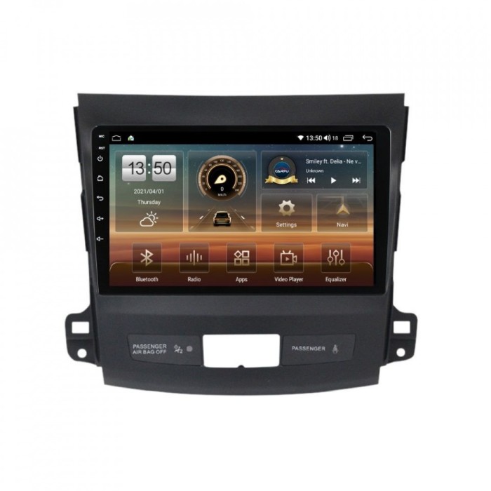 Navigatie dedicata cu Android Citroen C-Crosser 2007 - 2012, 8GB RAM, Radio GPS