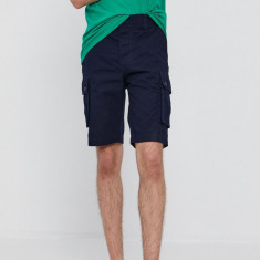 United Colors of Benetton Pantaloni scurți bărbați, culoarea albastru marin