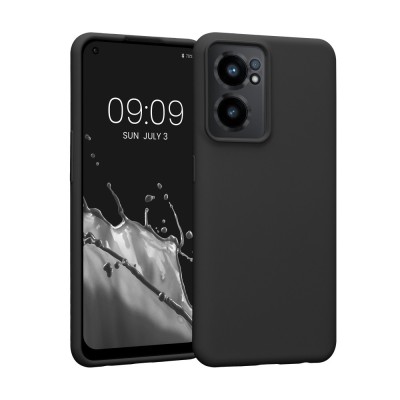 Husa Kwmobile pentru OnePlus Nord CE 2 5G, Silicon, Negru, 58116.01 foto