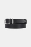 HUGO curea de piele femei, culoarea negru, 50537156