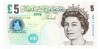 Marea Britanie 5 Pounds, 2004-2011, P-391c, UNC, Bancnota