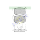 Set Placute frana punte Spate, Honda Accord 8 2008-2016, CR-V 2 2001-2018, FR-V 2004-2009, Element 2002-2011, Acura RDX, 2012-2018, Icer Spania