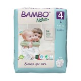 Scutece eco Nr. 4 pentru 7-14 kg, 24 bucati, Bambo Nature