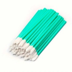 Aplicatoare Makeup Color 50 buc - Verde