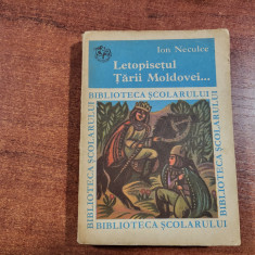 Letopisetul Tarii Moldovei...de Ion Neculce