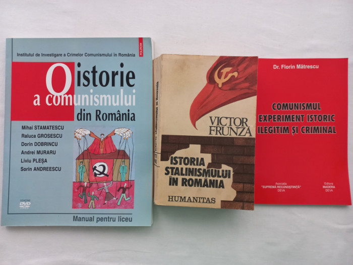 O ISTORIE A COMUNISMULUI DIN ROMANIA+ ISTORIA STALINISMULUI...+ COMUNISMUL EXPER