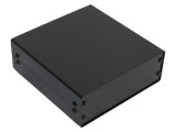 Carcasă aluminiu neagră - 180mm x 185mm x 65mm